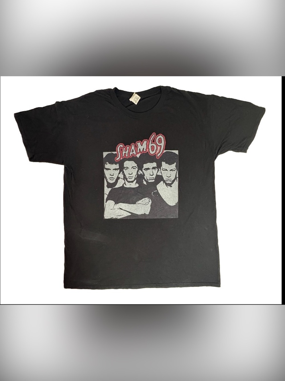 Sham 69 T Shirt XXL Men's Black Cotton Punk Band Merch Graphic Oi